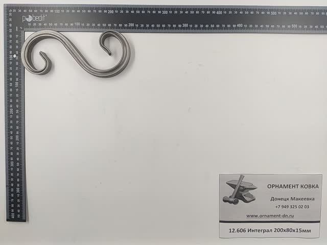 12.606 Интеграл из профильной трубы 200х80х15