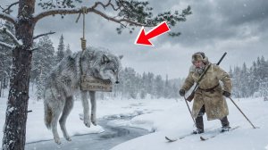 Он нашел умирающую беременную волчицу в снегу — То, что случилось дальше, — настоящее чудо