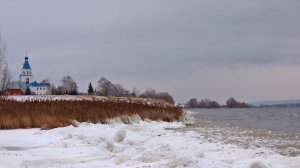 Декабрь.На берегу Волги.