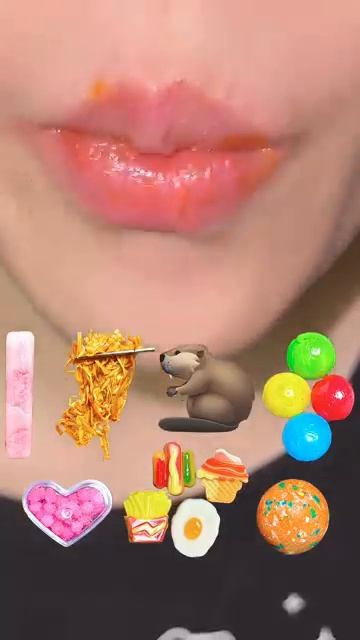 ASMR EMOJI FOOD EATING SOUND MUKBANG 04 смотреть онлайн