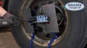 Приспособление для снятия грузовых колёс механическое r 22,5”, 19,5” and 17,5” size.