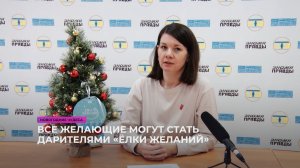 Все желающие могут стать дарителями «Ёлки желаний»