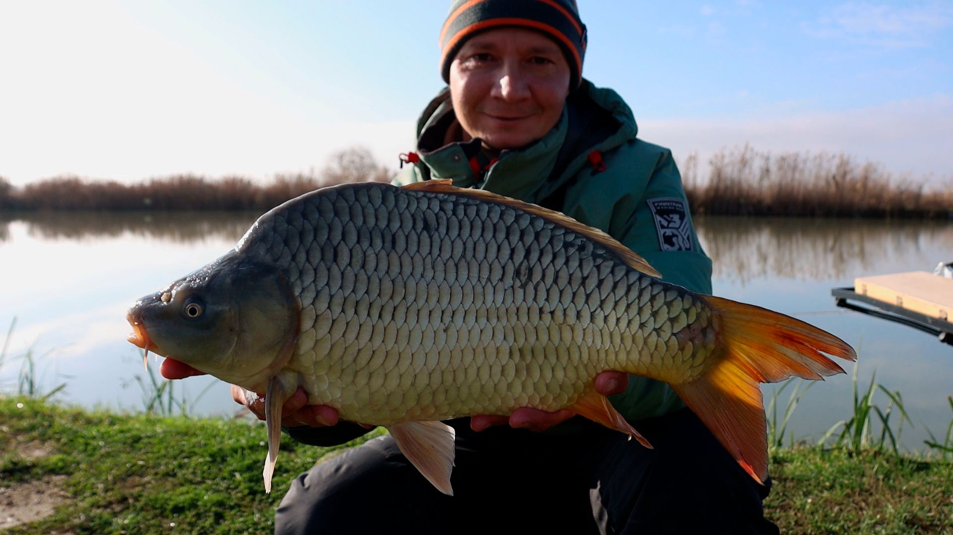 Вот это улов карпа в зимнее время года