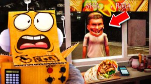 😱РАБОТАЮ 24 ЧАСА В КИОСКЕ с ШАУРМОЙ и АНОМАЛИЯМИ! Roblox Scary Shawarma Kiosk