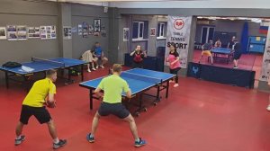 ФИНАЛ! Красненький/Гуреев (1225) - Нельсон/Южакова (1171) 30.11 настольный теннис Парный турнир СПб