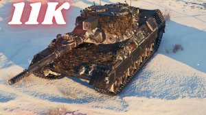 Leopard 1 нанёс 11 тысяч урона, 6 фрагов 🔝 Leopard 1 нанёс 10,5 тысяч урона, 8 фрагов