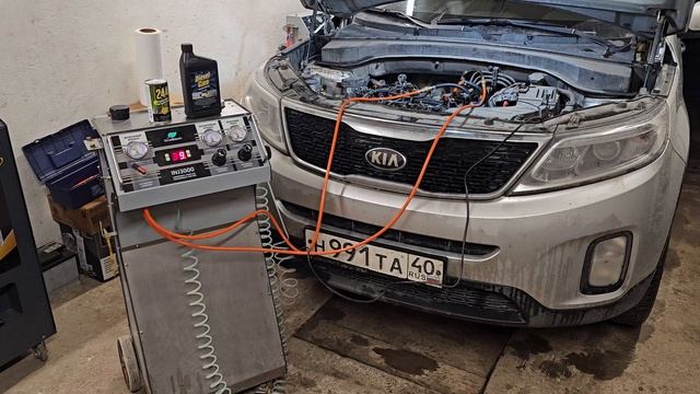 ✅️ KIA Sorento 2.0D 2013 292037км: чистка инжектора (Дизельный ДВС)