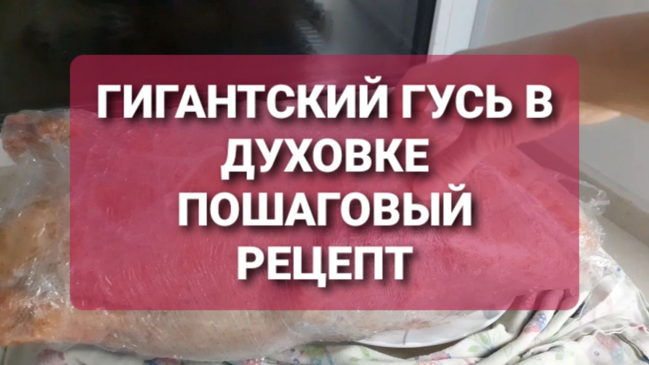 Гигантский новогодний гусь с яблоками в духовке рецепт смотреть онлайн