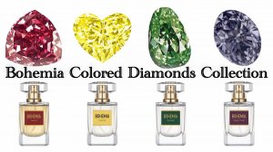 Ароматы, рожденные из сияния бриллиантов.  Bohemia Colored Diamonds Collection.
