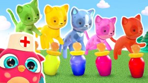 Совенок Хоп Хоп считает котят  Песенки с Хоп Хоп и Лёвой