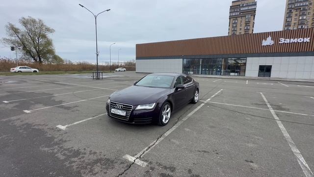 Audi A7 в эксклюзивном цвете и в идеальном состоянии смотреть онлайн