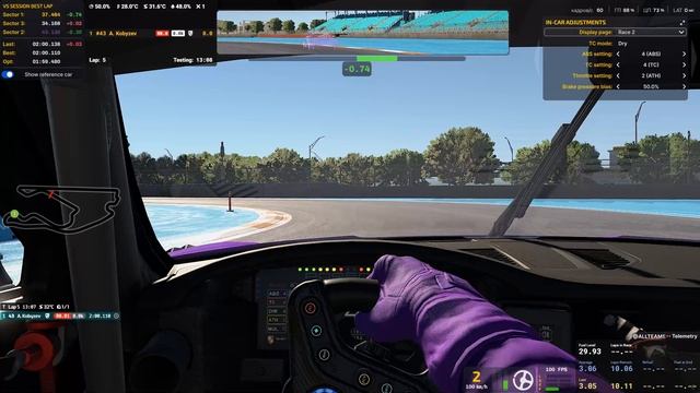 iRacing - Porsche 911 Cup (992.2) - Miami - test drive