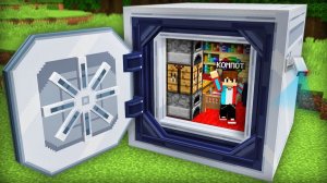 Я ПОСТРОИЛ БУНКЕР ВНУТРИ ГИГАНТСКОГО СЕЙФА В МАЙНКРАФТ (ПЕРЕЗАЛИВ)