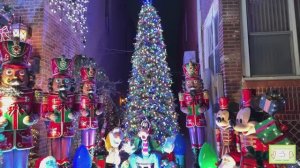 🇺🇸 Рождественская пешая экскурсия по Дайкер-Хайтс | Бруклин, Нью-Йорк 🎁🎅💂♂️🎄🌟