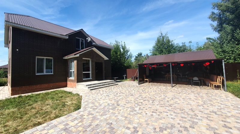 Дом на сутки в Казани | Дом с сауной до 30 человек | Коттедж "Дербышки 7" - обзор коттеджа