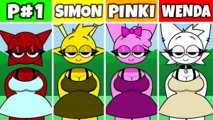 СПРУНКИ HUMAN EDITION: ВСЕ — ЭТО САЙМОН 🟡 VS ПИНКИ 💖 VS ВЕНДА 🐾 — ТРОИЦА ГОЛОСОВ В МИРЕ ЛЮДЕЙ 👑