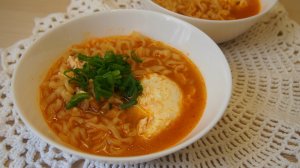 50 оттенков рамёна: выпуск #15 Суран рамён (수란라면) - рамён с яйцами пашот