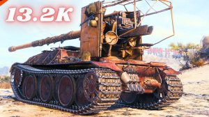 Grille 15 - 13,2 тыс. урона, 5 фрагов 🔝 Grille 15 - 10 тыс. урона