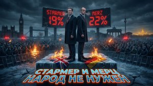 📉 🤷 «Нам плевать на ваше мнение»: Лидеры Британии и Германии демонстрируют презрение к избирателям