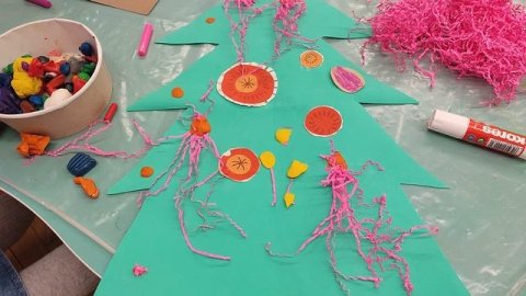 Новогодняя поделка для детей 3-5 лет.mp4