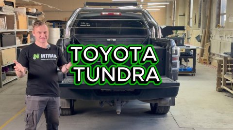 Органайзер с выдвижными ящиками в пикап Toyota Tundra