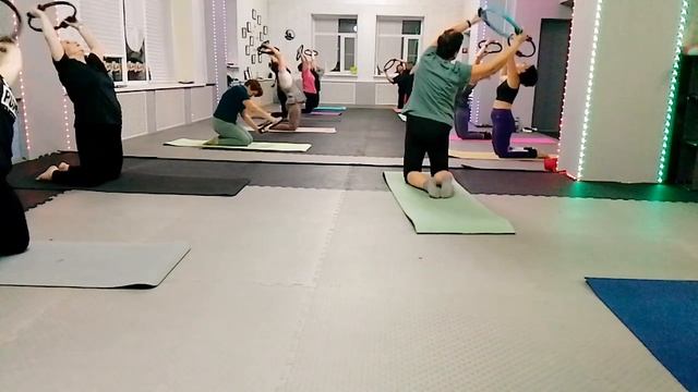 тренировка с изотоническим кольцом