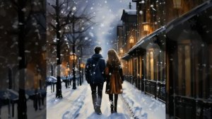 ♥️ СНЕГ КРУЖИТСЯ ❄️❄️❄️ #музыкадлядуши