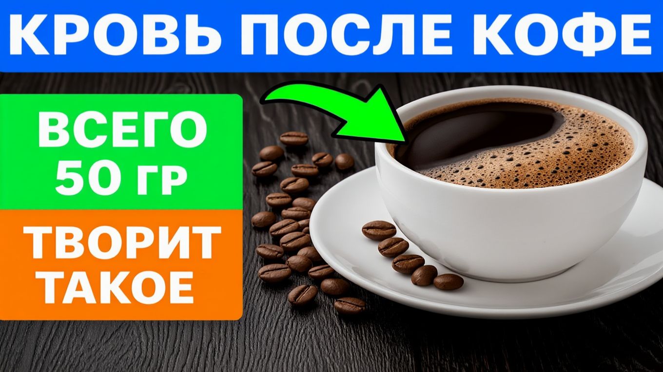 1 чашка кофе в день и вот что происходит с вашими органами