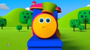 Веселые песенки для детей мультики для малышей про паровозик Боб