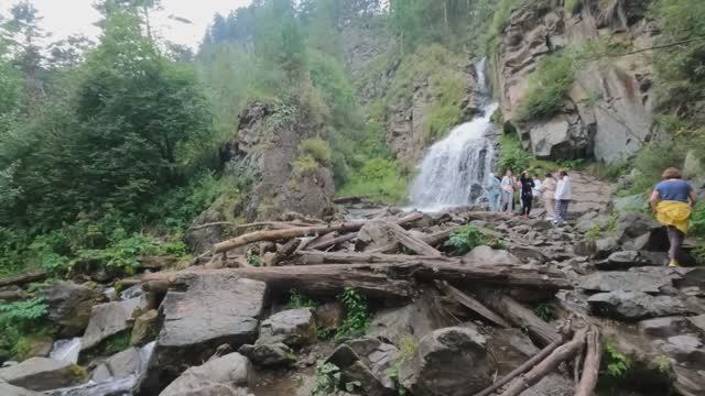 Камышлинский водопад, Горный Алтай