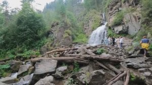 Камышлинский водопад, Горный Алтай