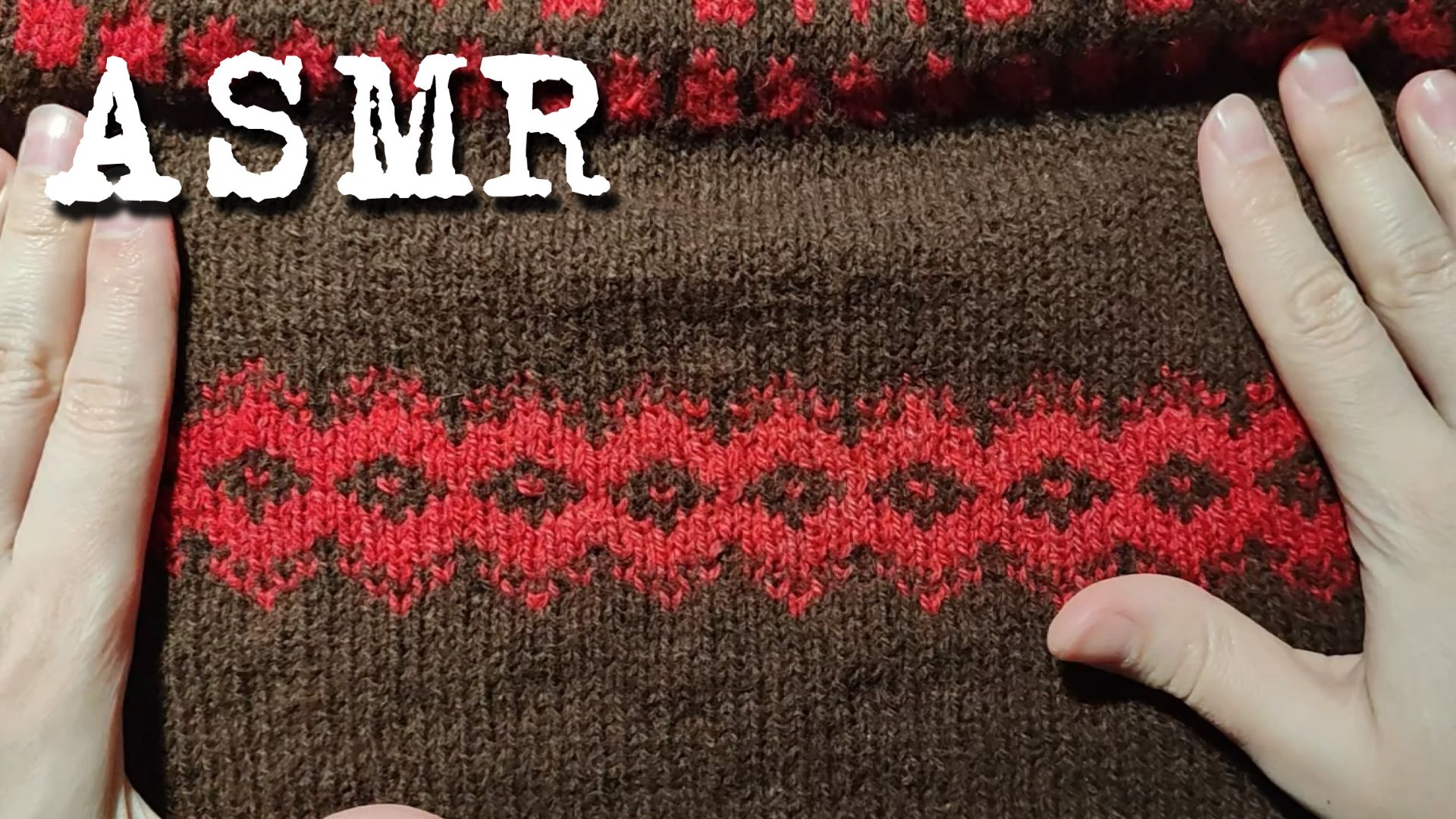 [ASMR] Вязание (схема)