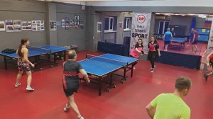 Нельсон/Южакова (1171) - Чирков/Попова (1041) 30.11 настольный теннис Парный турнир СПб