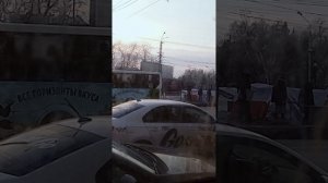 Поездка по городу Омск 2025