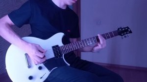 Последний герой- кавер на электрогитаре (Альбомная версия)(Группа Кино, соло партия Каспаряна)