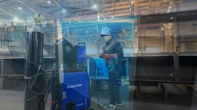 Производственные испытания DS-MultiMIG 500S: 25 часов сварки мостовых конструкций