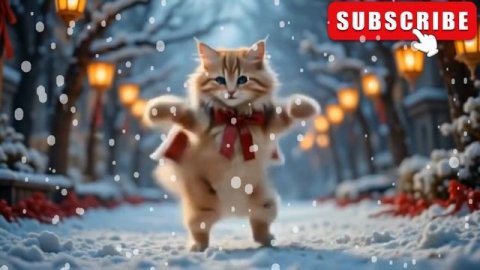 РОЖДЕСТВЕНСКАЯ ИСТОРИЯ ПРО МИЛЫХ КОТЯТОК! КОШКИ ВСТРЕЧАЮТ НОВЫЙ ГОД! МИЛОЕ СЕМЕЙНОЕ ВИДЕО!