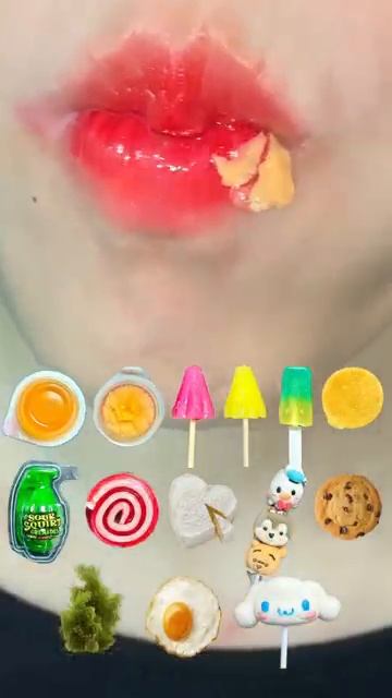 ASMR EMOJI FOOD EATING SOUND MUKBANG 02 смотреть онлайн