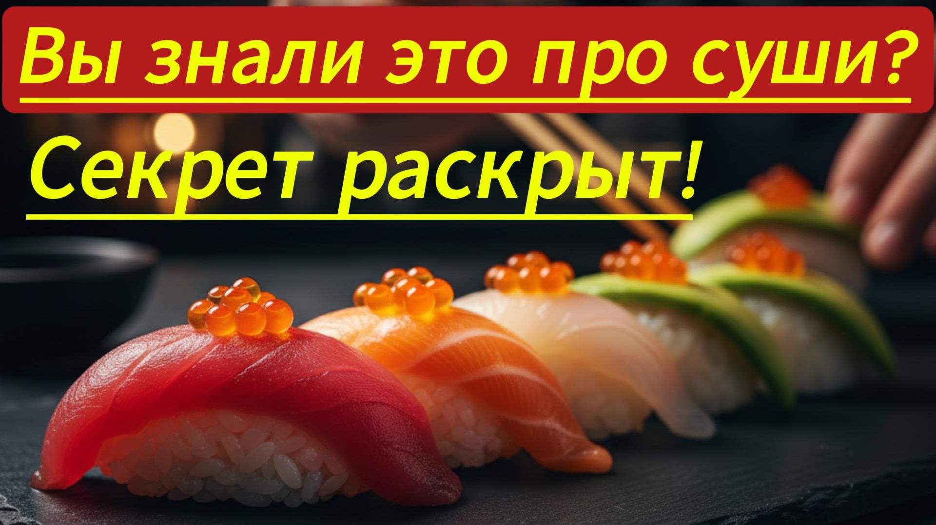 «Суши опасны? 10 секретов японских шефов, которые вас шокируют!»