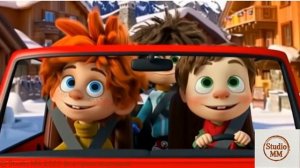 Встреча друзей  в Альпах.  Совсем скоро 2я серия про  приключения Жо и По.