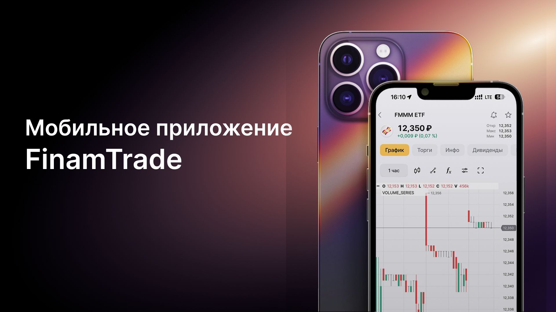 Мобильное приложение FinamTrade