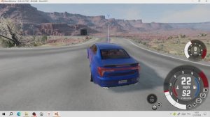 путешествие по пустыне в BEAM NG.DRIVE