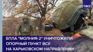 БПЛА "Молния-2" уничтожили опорный пункт ВСУ на харьковском направлении