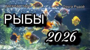 РЫБЫ таоо прогноз на 2026 [расклад таро] [гадание онлайн]