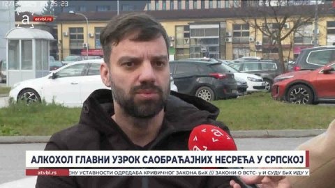 Алкохол главни узрок саобраћајних несрећа у Српској