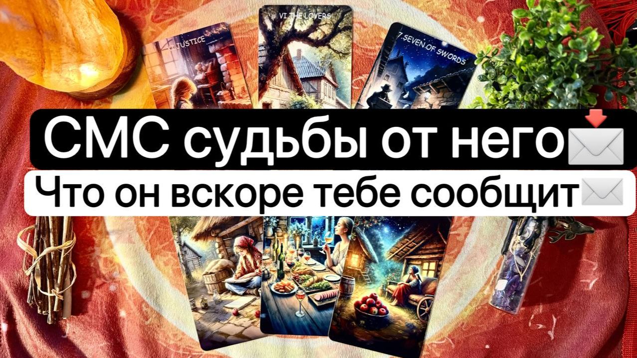 СМС судьбы от него. Что он скоро тебе сообщит? #таро #гадание #tarot #раскладтаро #гаданиетаро
