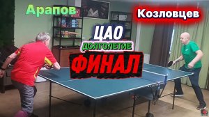 Финал отбора на город в ЦАО /Арапов Александр 🆚 Козловцев Владимир / ЦМД/12.12.2025