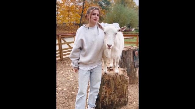 Ромашка, дочь козла Ивана) 🙂