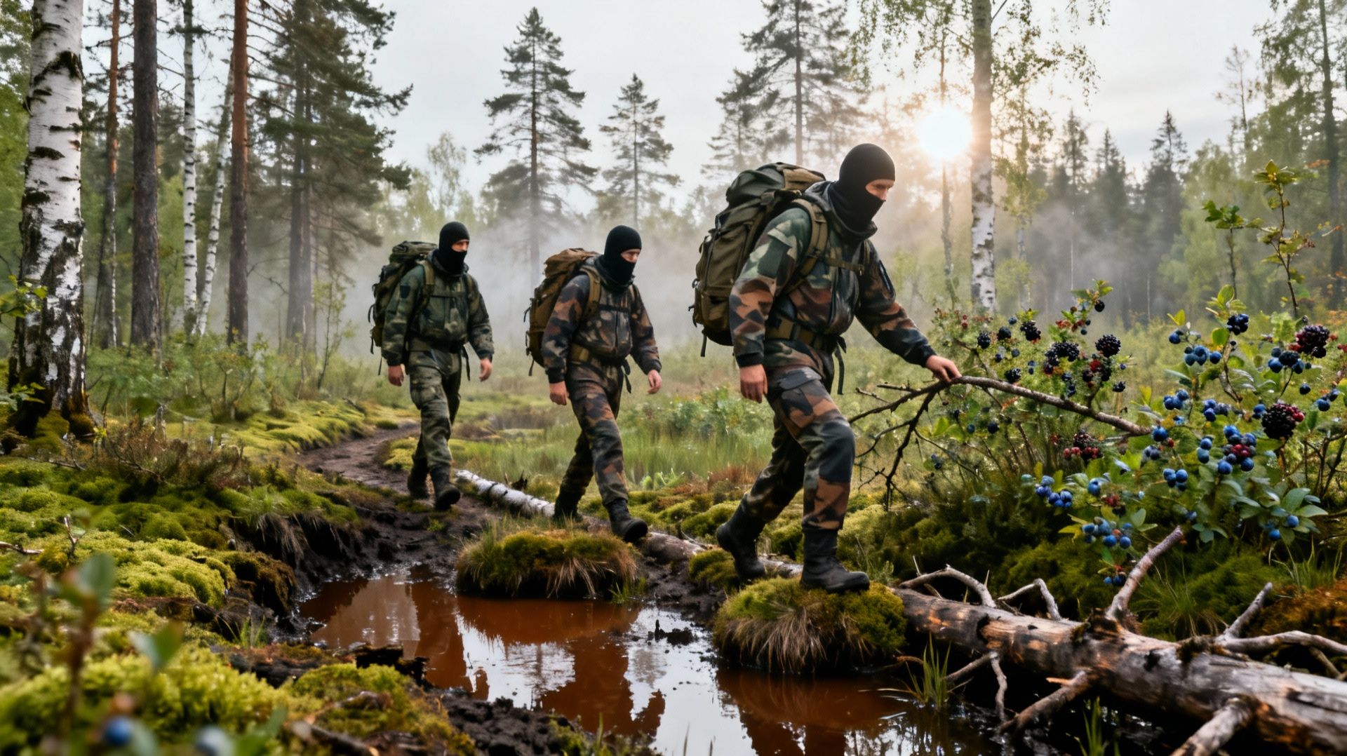 История побега троих парней в Белоруссию. Как готовились и за что отругали белорусские пограничники.