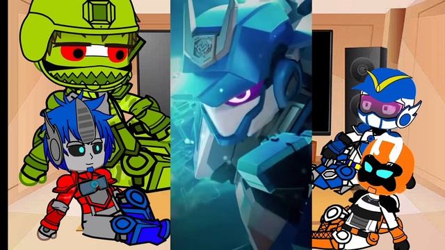 реакция на тобот X и Блю коп (1/2 часть) смотреть онлайн